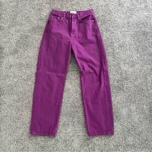 urban outfitters bdg purple jeans